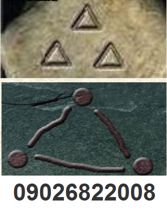 نماد مثلث در گنج یابی